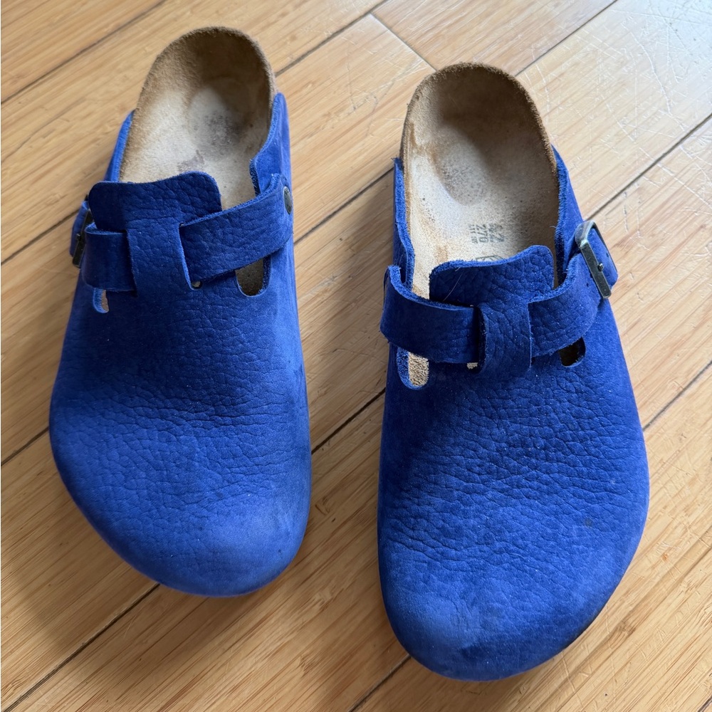 Birkenstock Boston Buckle Mule Clogs